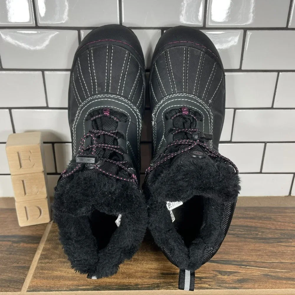 JBU by Jambu Pullman Women's Size 7 Shoes Black Vegan Faux Fur Cold Weather Boot